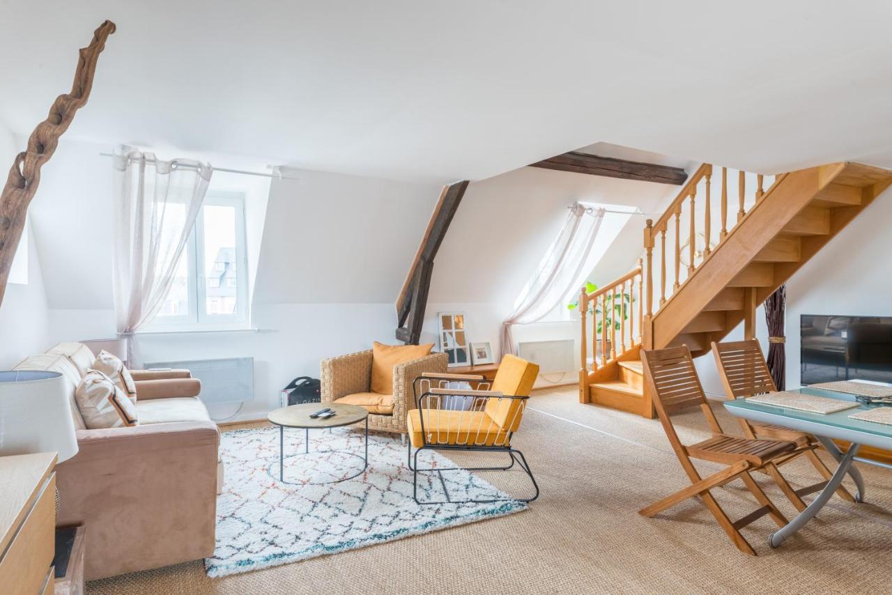 Le Teck Apartment Deauville Exterior foto